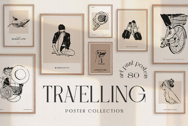 Modern Travel Prints Posters