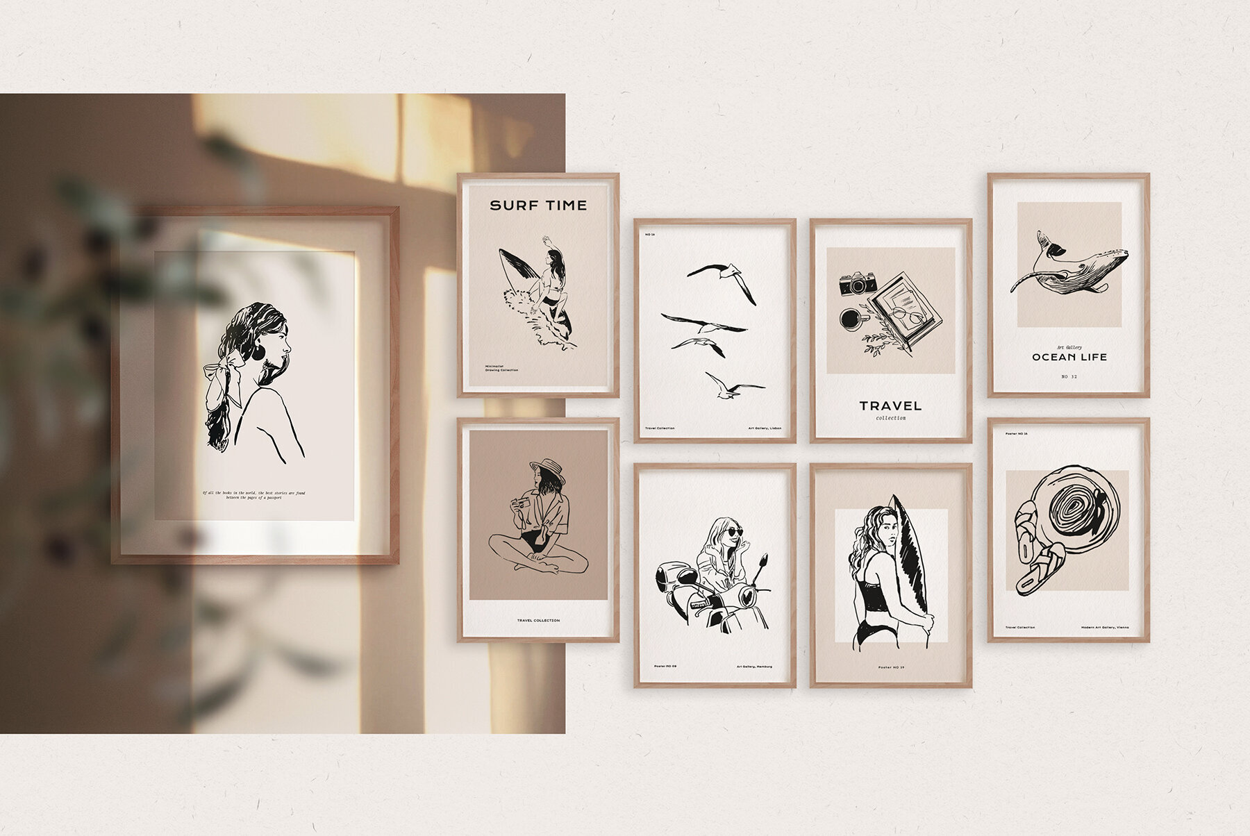 Modern Travel Prints Posters 4