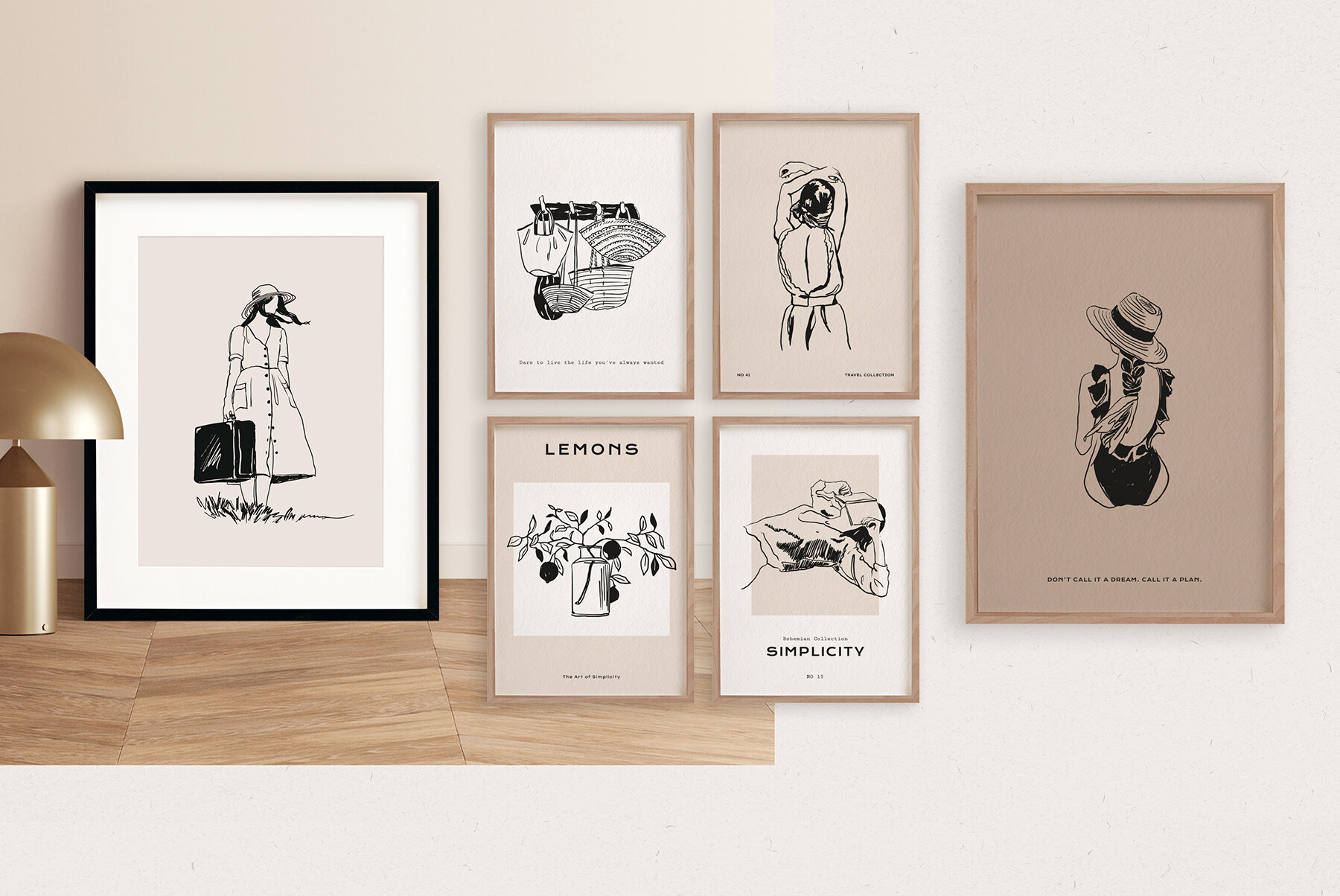 Modern Travel Prints Posters 6