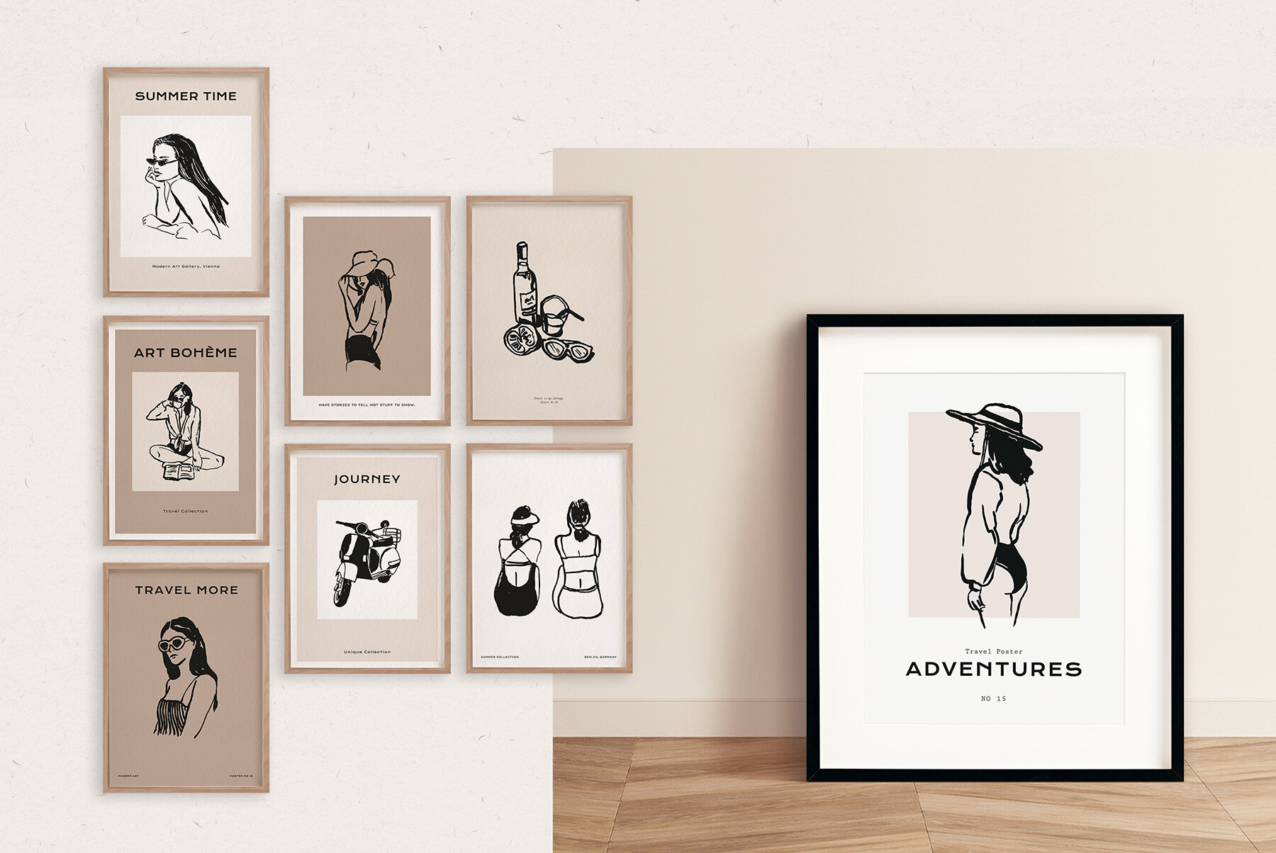 Modern Travel Prints Posters 8