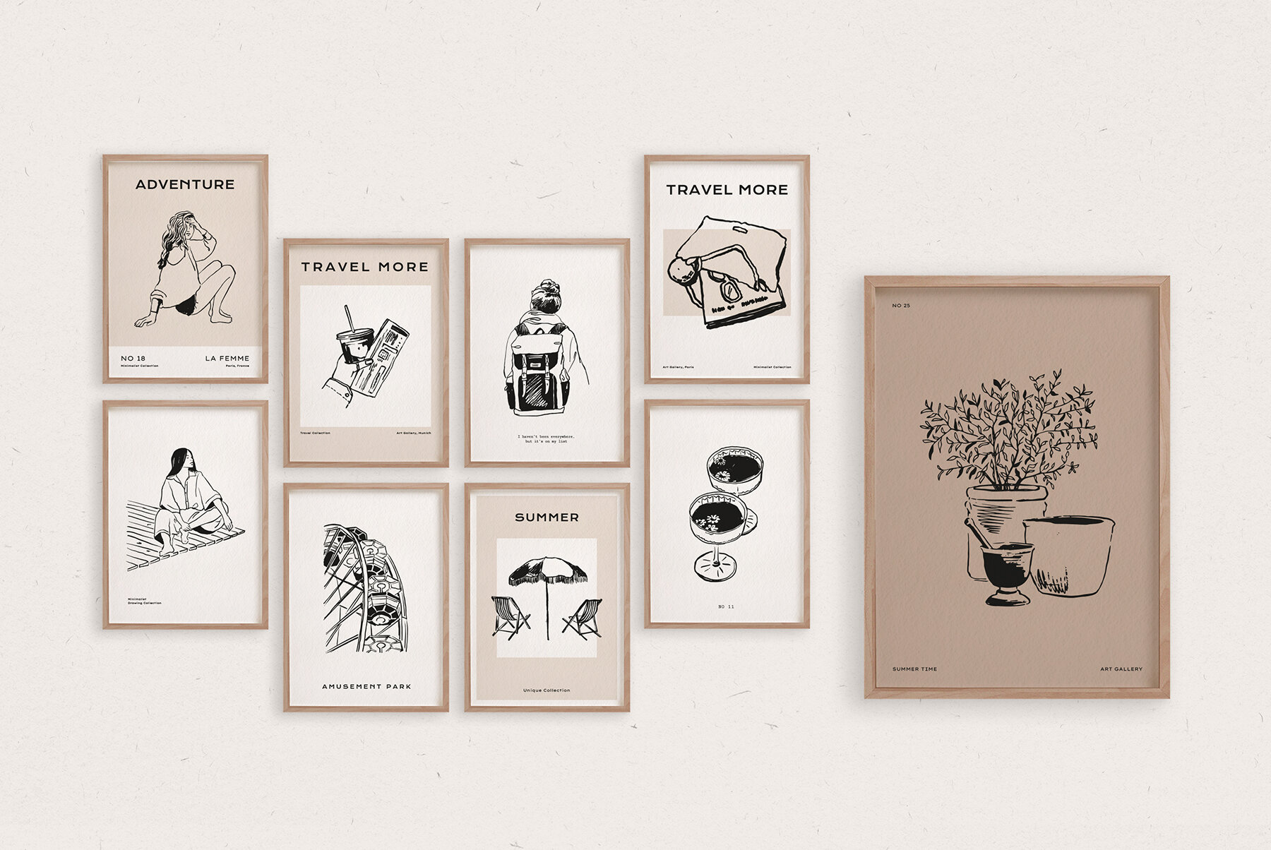 Modern Travel Prints Posters 10