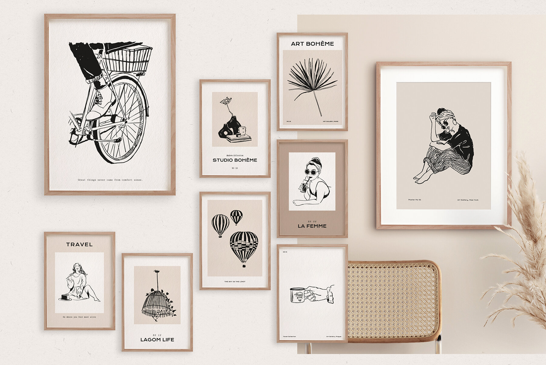 Modern Travel Prints Posters 12