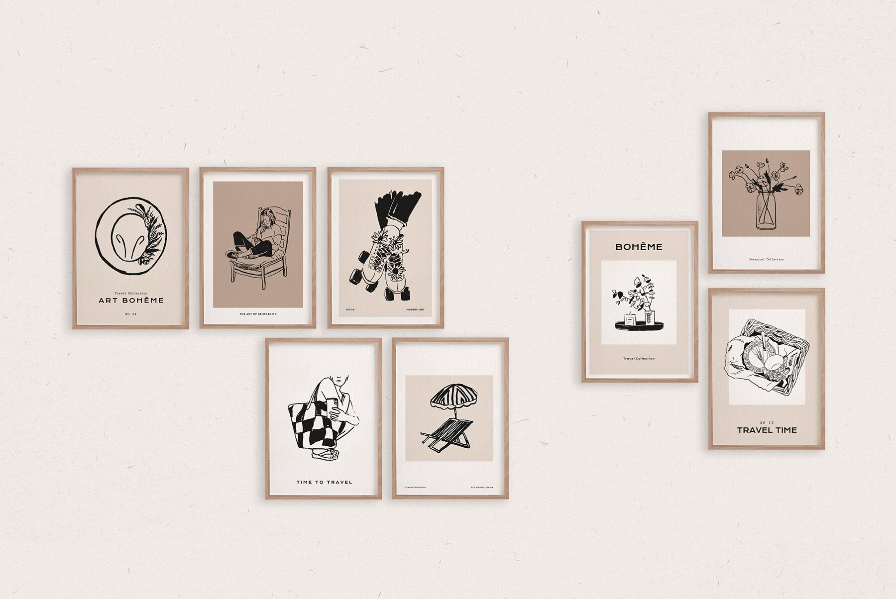 Modern Travel Prints Posters 13