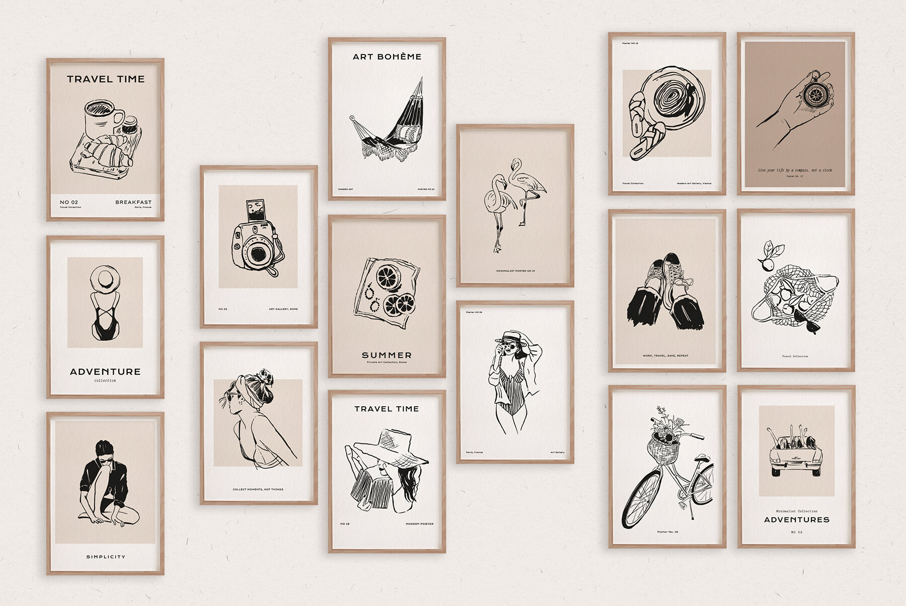 Modern Travel Prints Posters 15