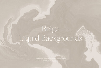 Beige Liquid Marble Backgrounds