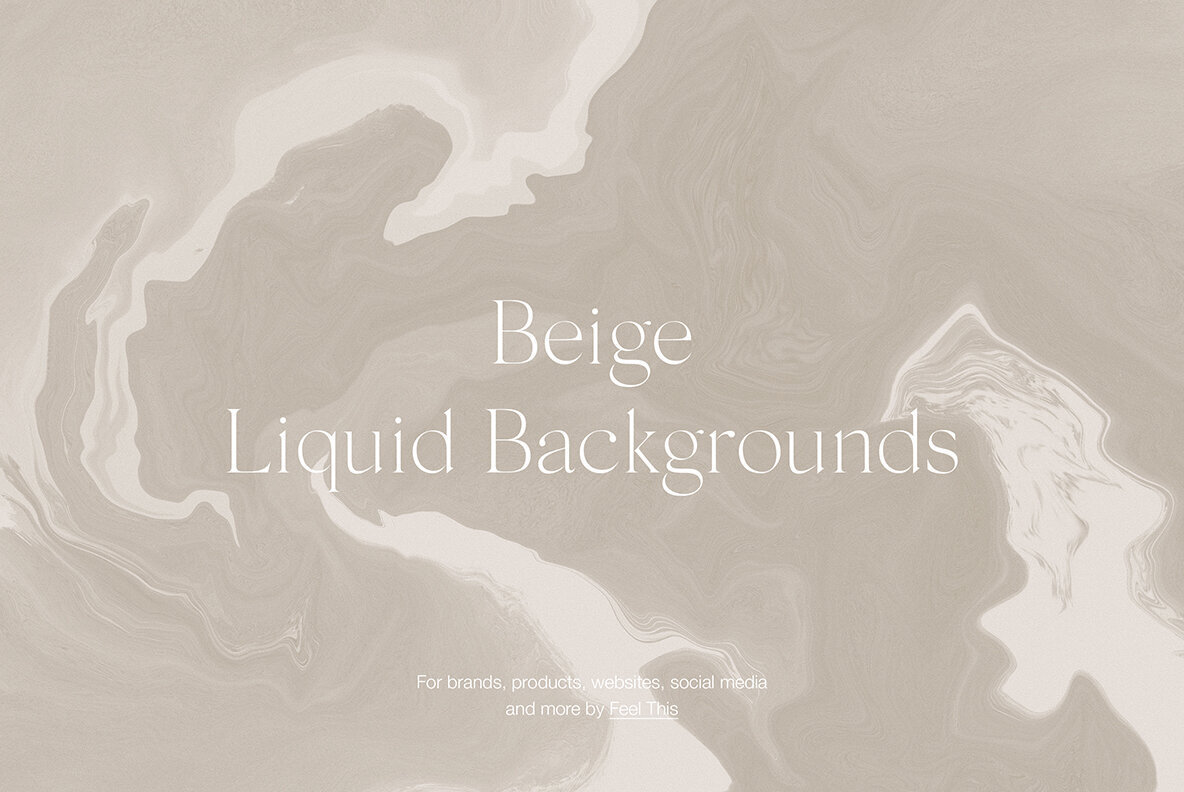 Beige Liquid Marble Backgrounds 1