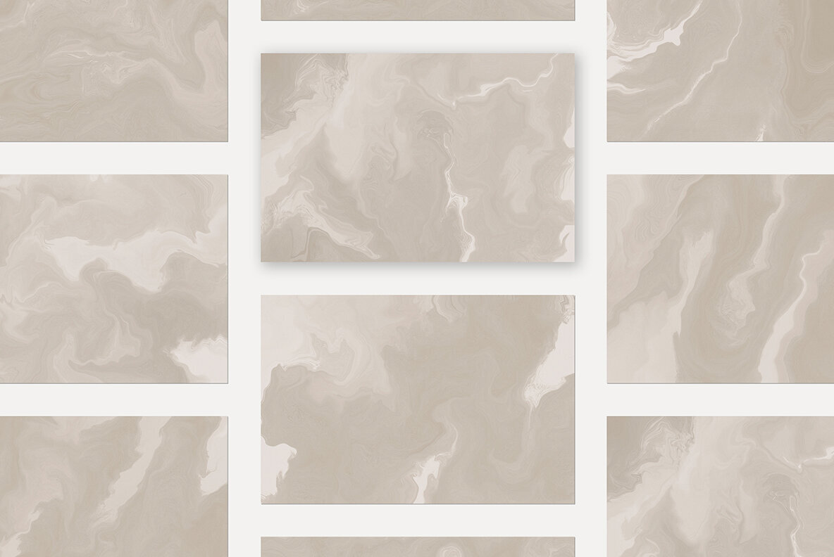 Beige Liquid Marble Backgrounds 5