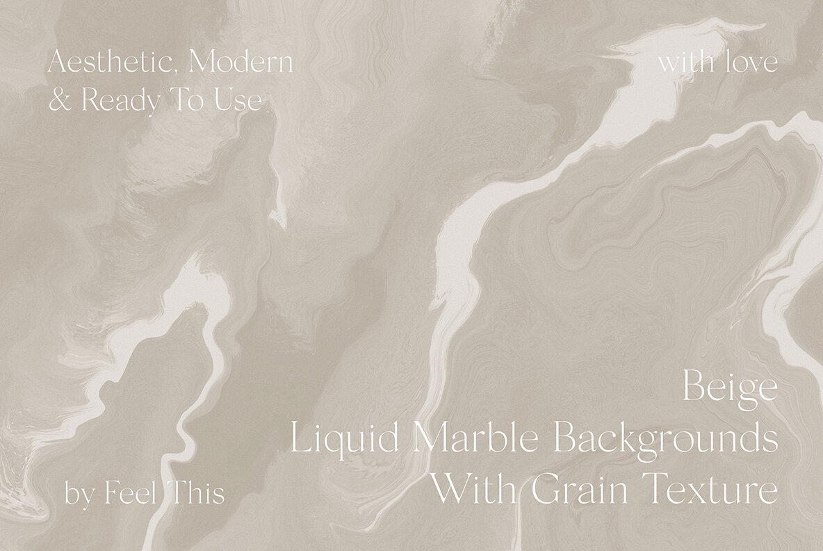 Beige Liquid Marble Backgrounds 6