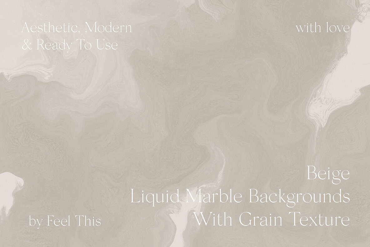 Beige Liquid Marble Backgrounds 8