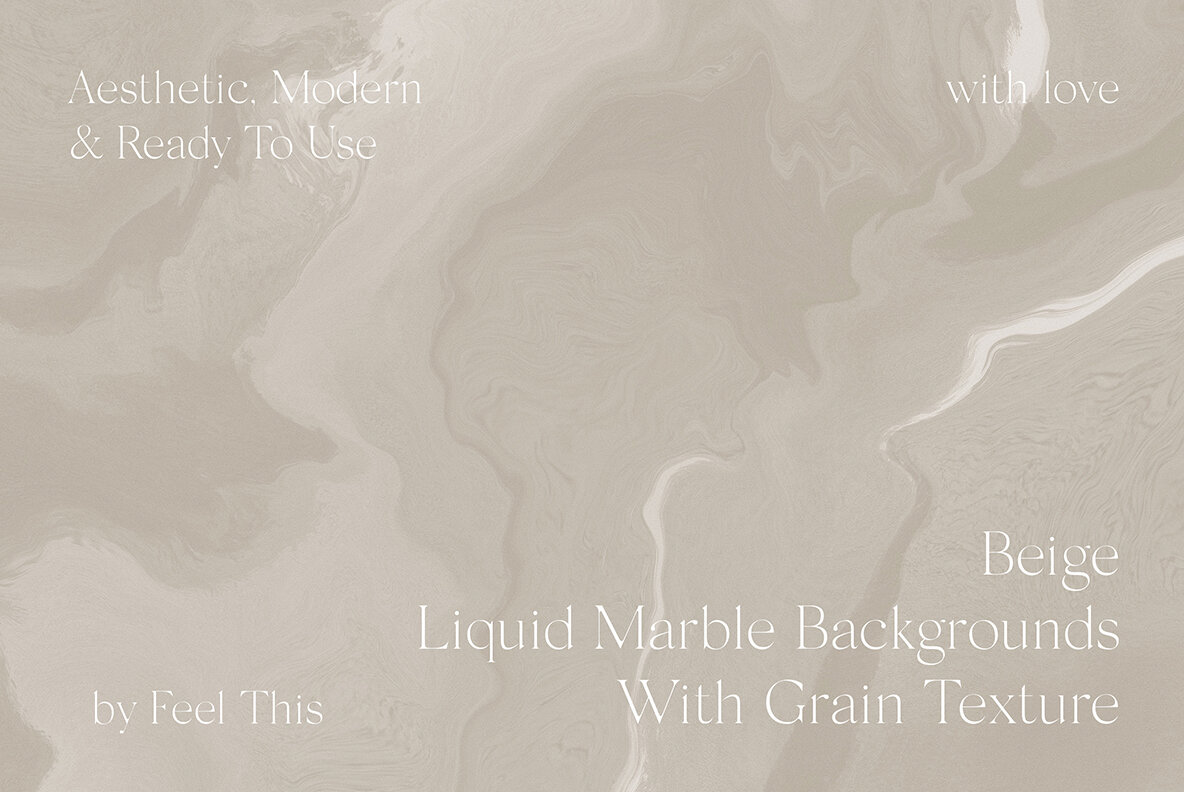 Beige Liquid Marble Backgrounds 12