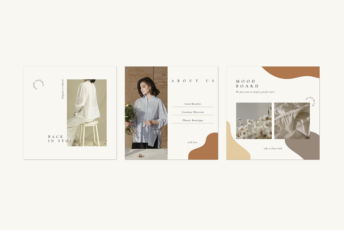 Cocoa Instagram Social Media Pack 6