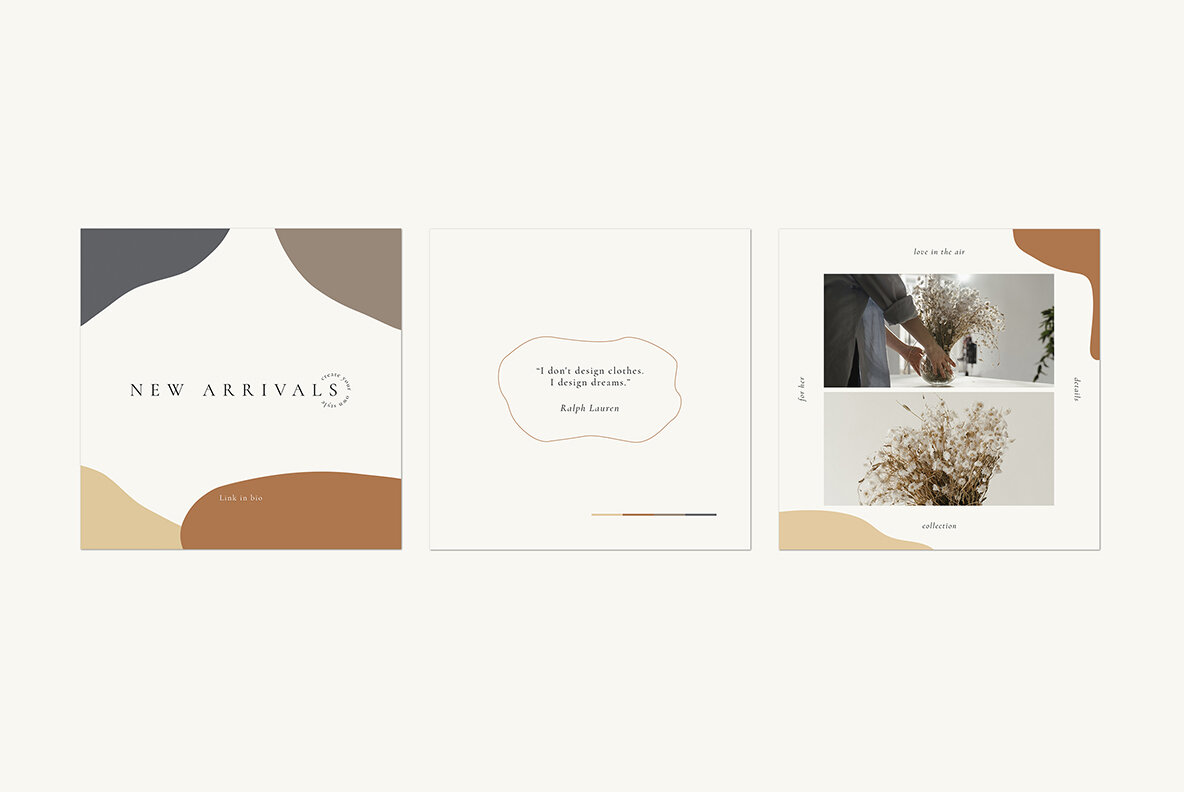 Cocoa Instagram Social Media Pack 9