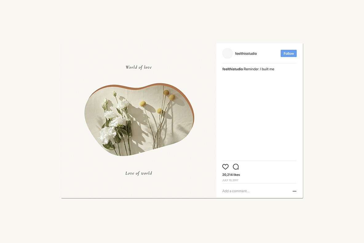 Cocoa Instagram Social Media Pack 14