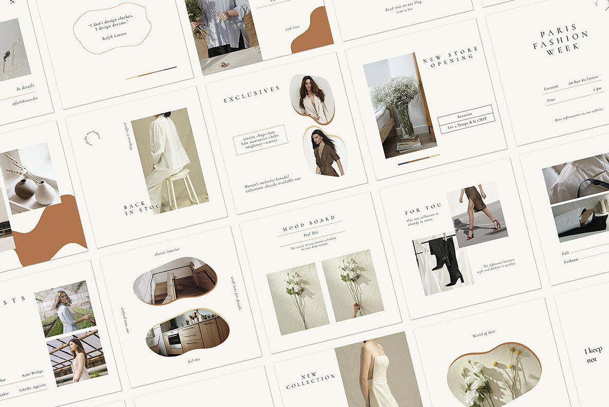 Cocoa Instagram Social Media Pack 16