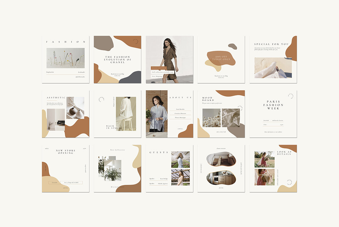 Cocoa Instagram Social Media Pack 17