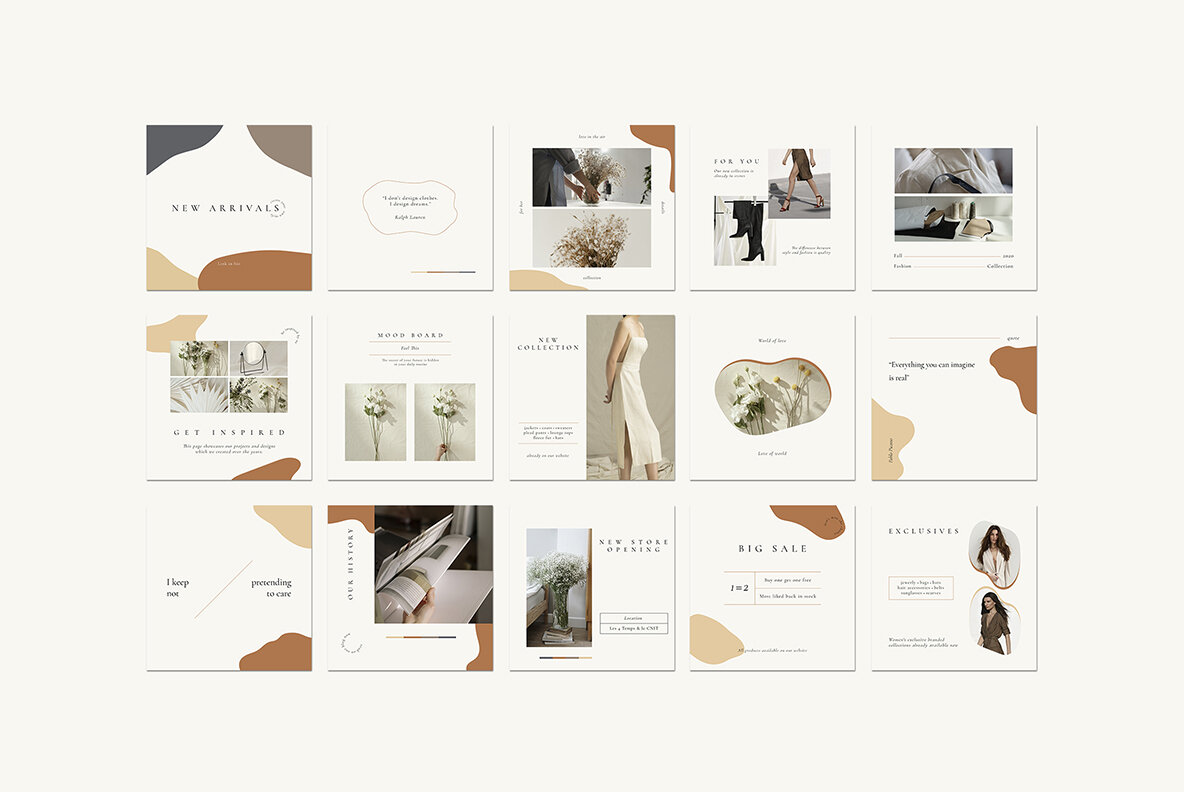 Cocoa Instagram Social Media Pack 18