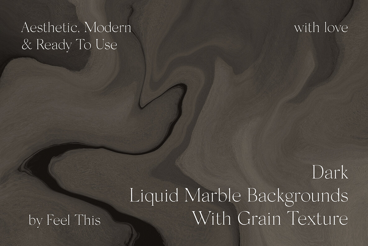 Dark Liquid Marble Backgrounds 4