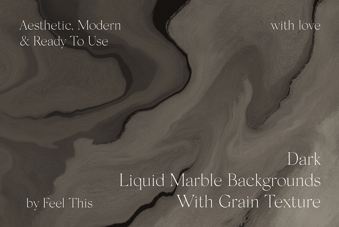 Dark Liquid Marble Backgrounds 8