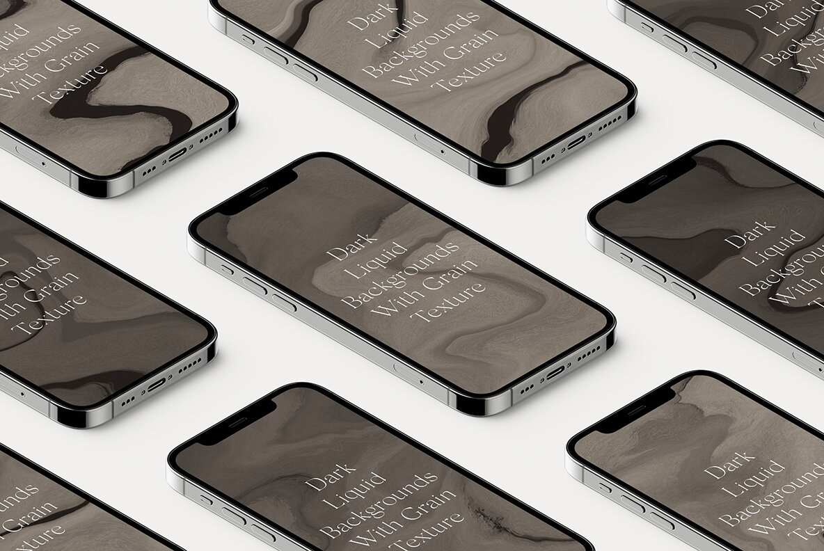 Dark Liquid Marble Backgrounds 9