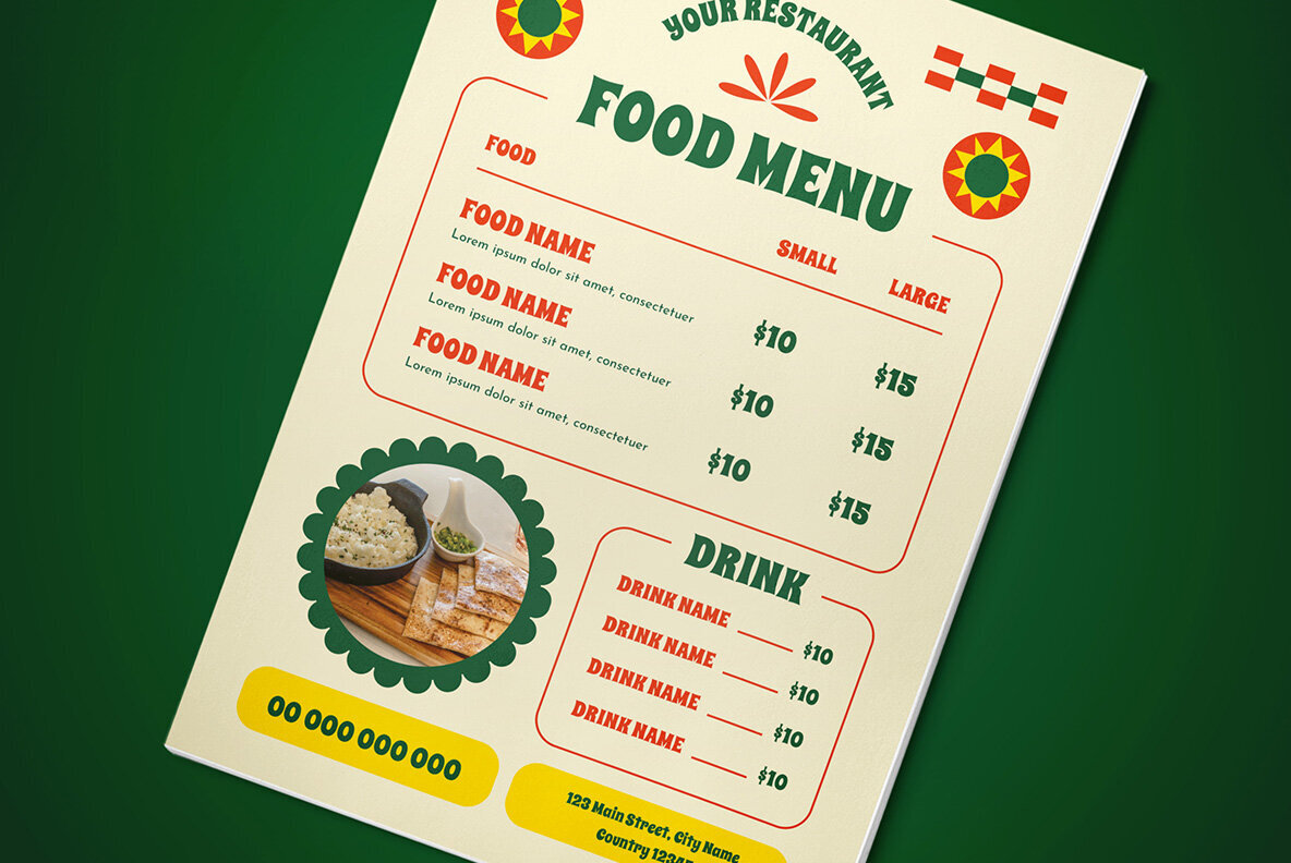 Green Mexico Food Menu 3