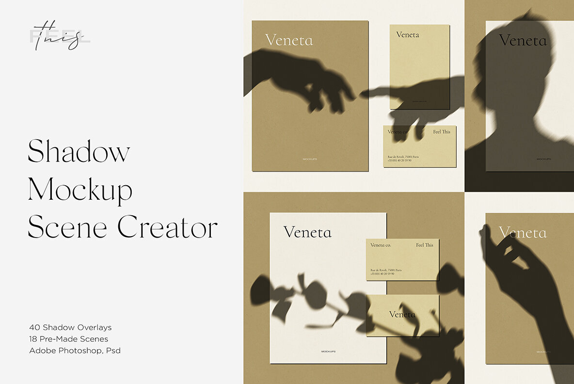 Veneta Shadow Mockup Scene Creator 1