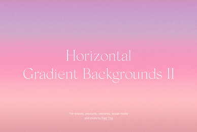 Horizontal Grainy Gradient Textures Backgrounds II
