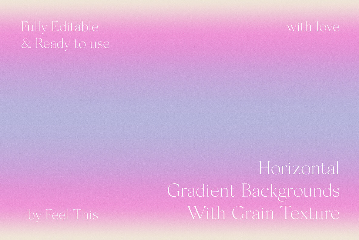 Horizontal Grainy Gradient Textures Backgrounds II 14