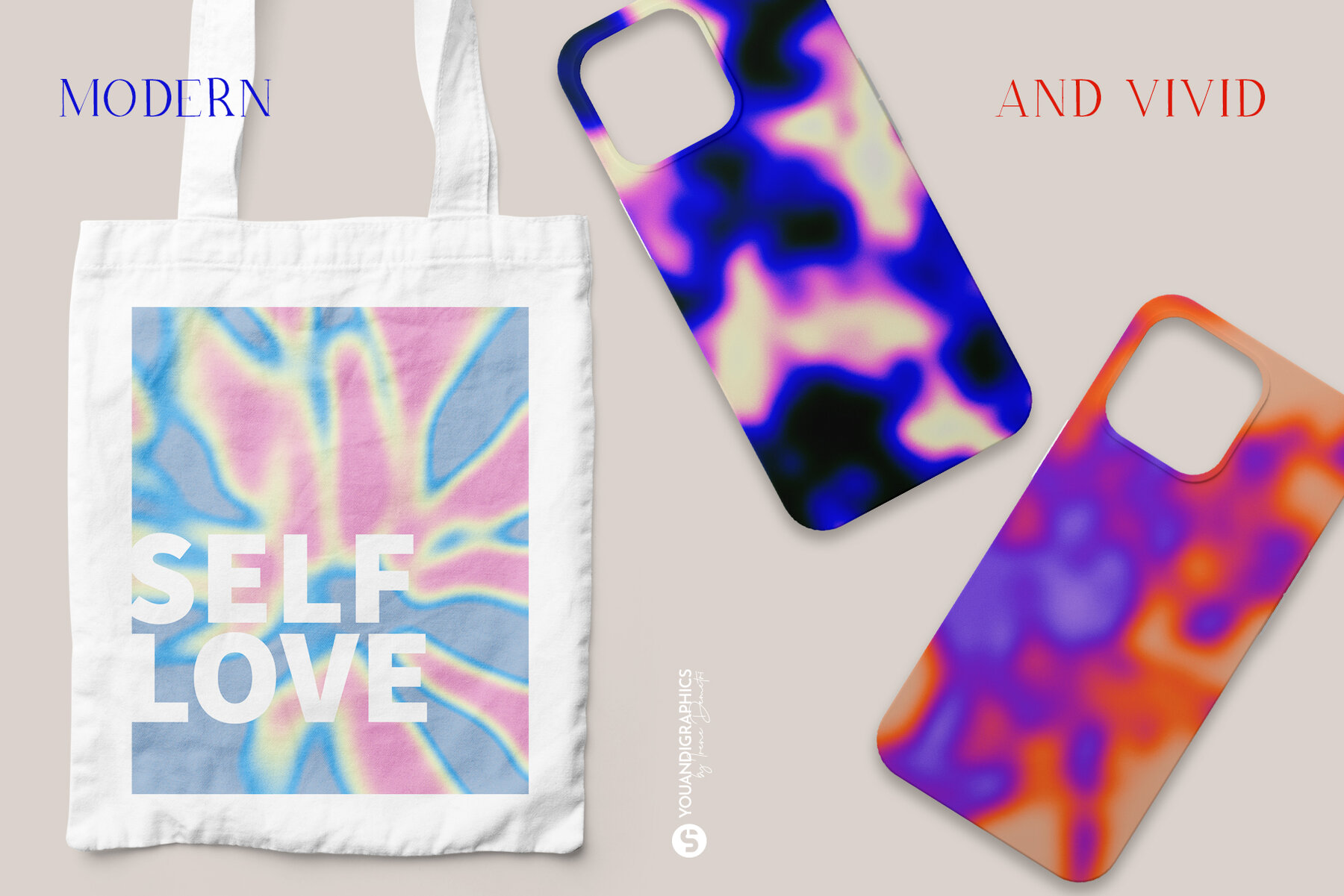 Heatmap Grainy Gradient Backgrounds 4