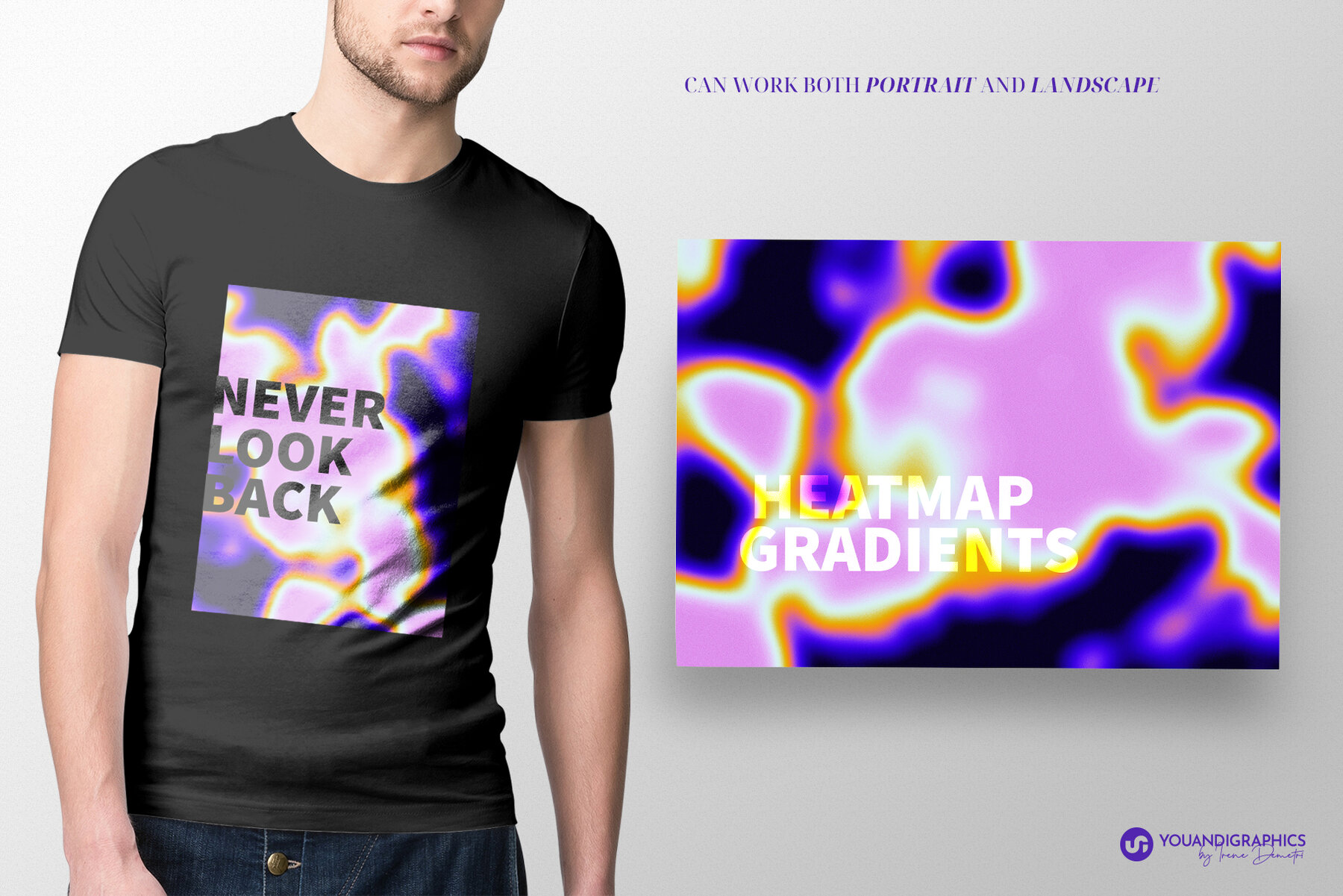 Heatmap Grainy Gradient Backgrounds 5