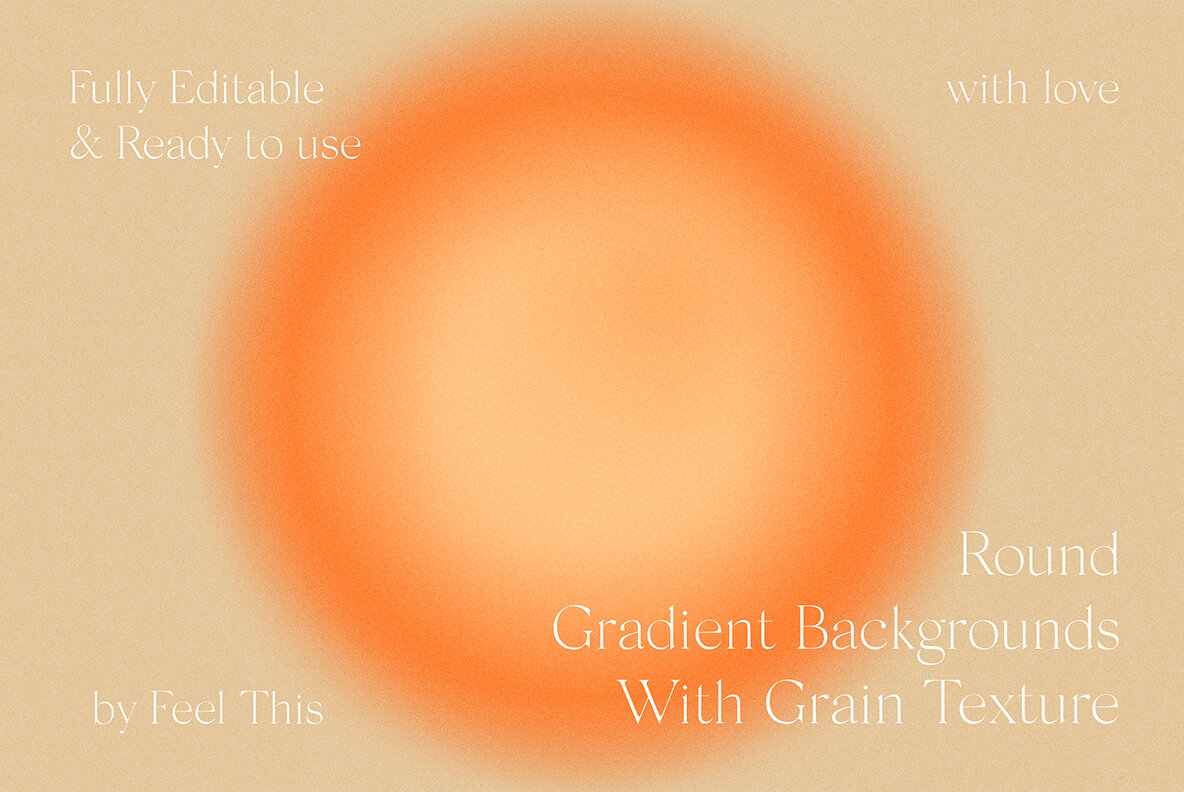 Round Circle Gradient Textures Backgrounds 6