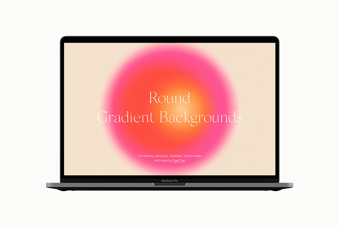 Round Circle Gradient Textures Backgrounds 13