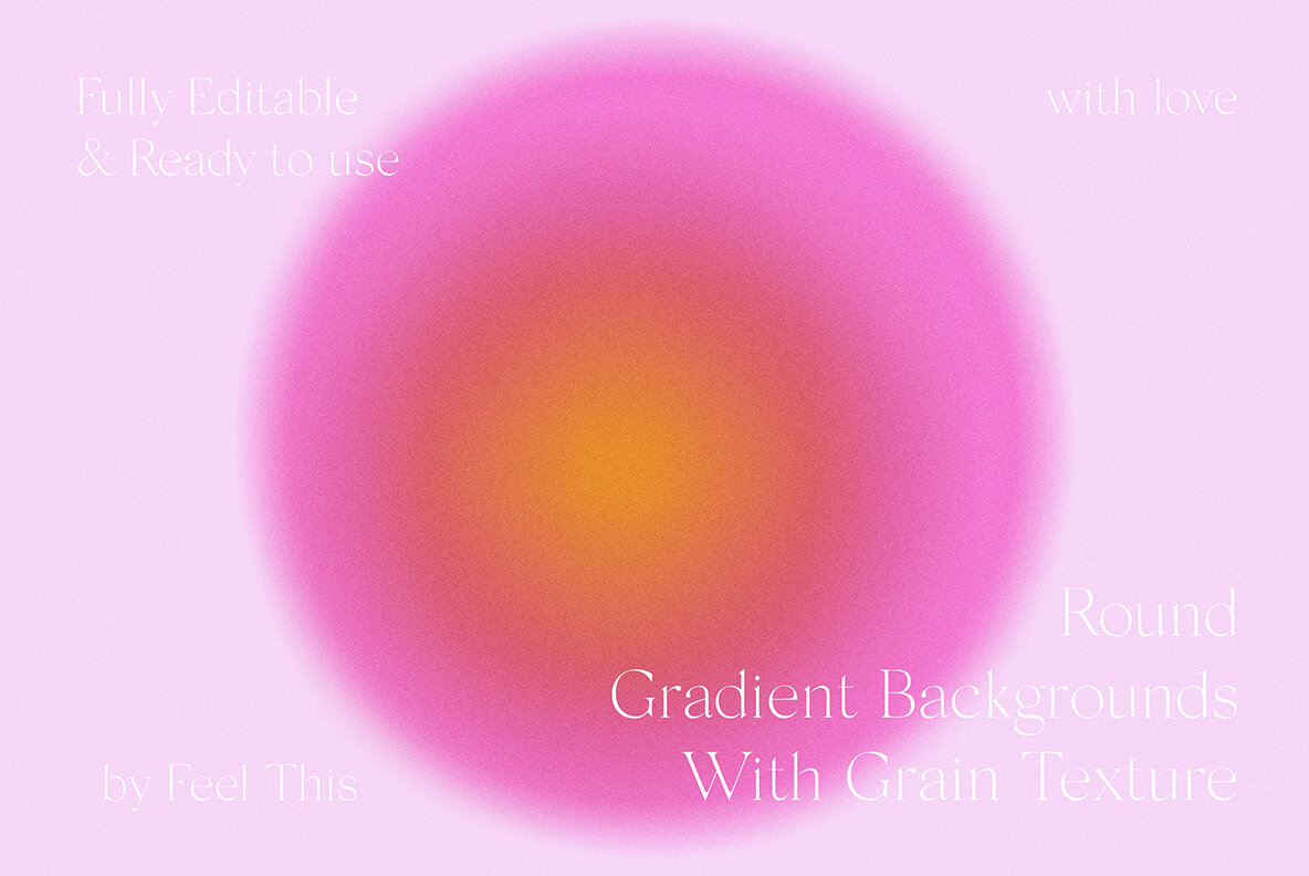Round Circle Gradient Textures Backgrounds 18