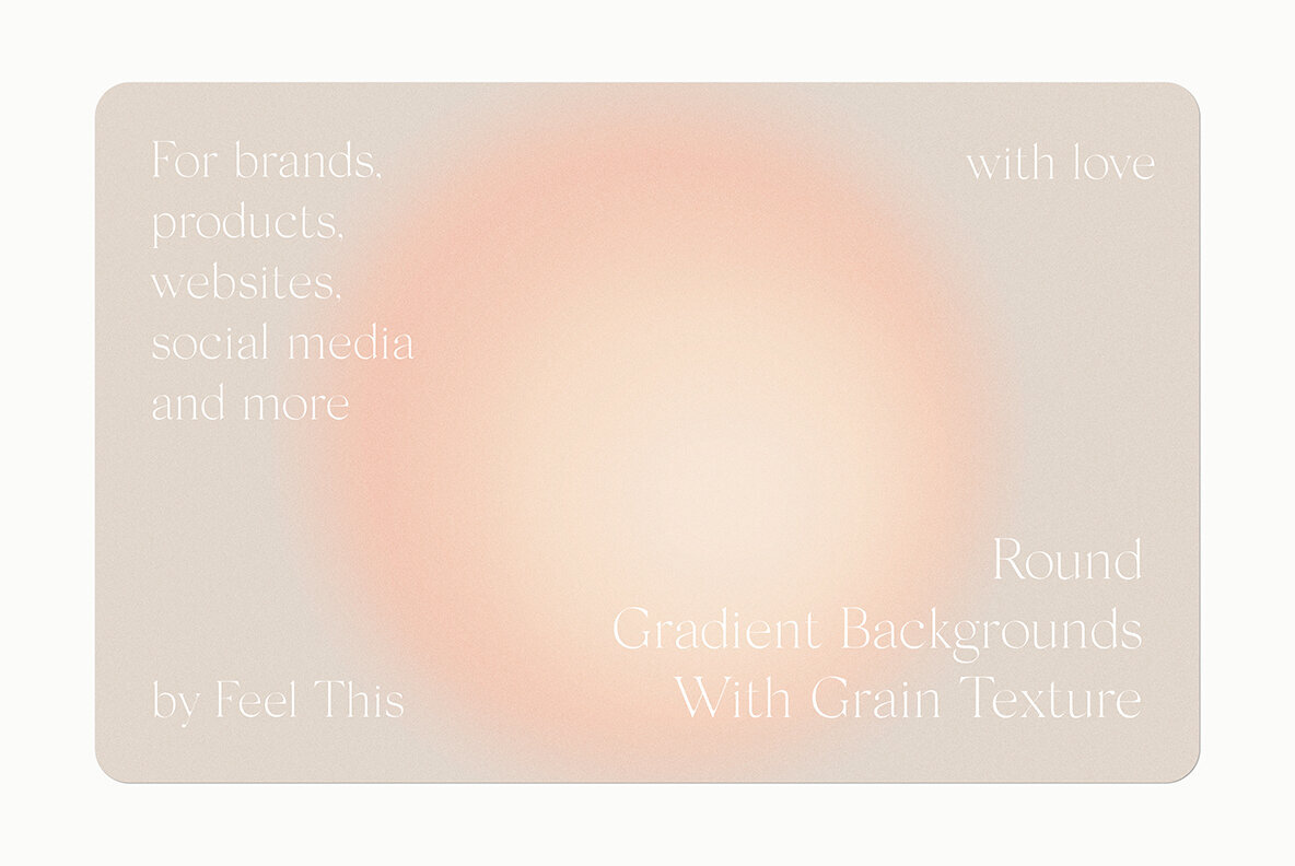 Round Circle Gradient Texture Backgrounds II 2