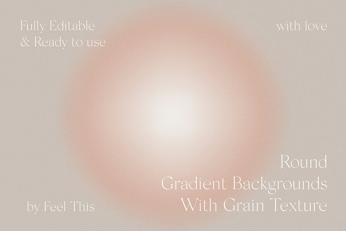 Round Circle Gradient Texture Backgrounds II 4