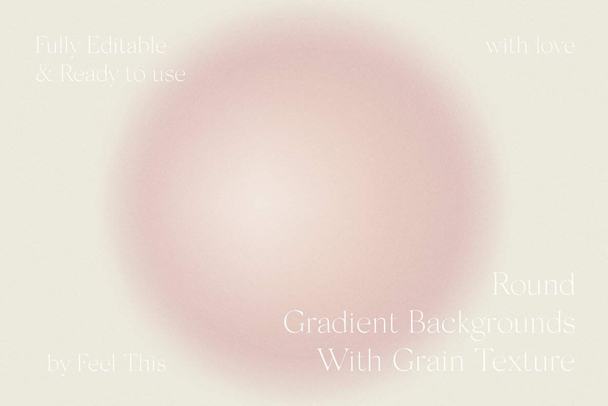 Round Circle Gradient Texture Backgrounds II 6