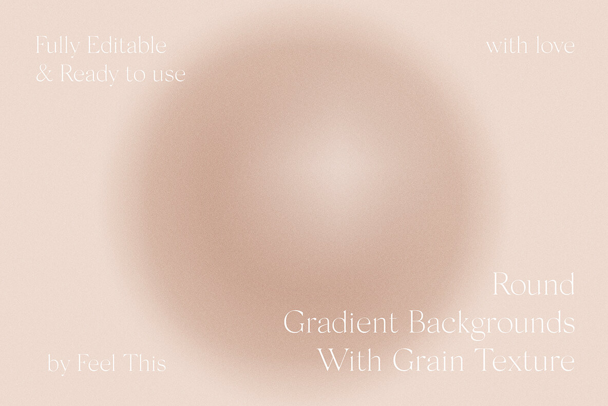 Round Circle Gradient Texture Backgrounds II 9