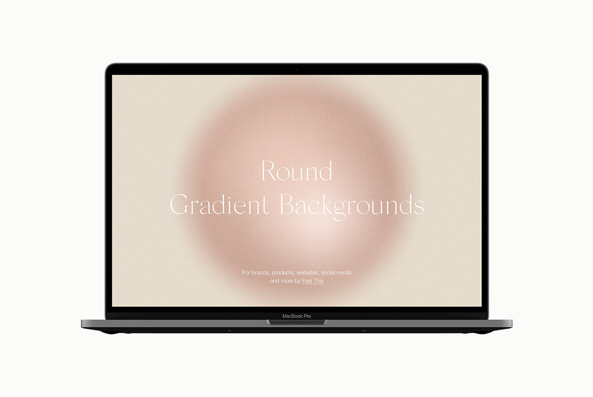 Round Circle Gradient Texture Backgrounds II 13