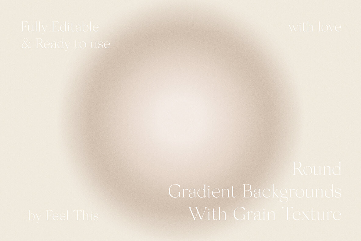 Round Circle Gradient Texture Backgrounds II 14