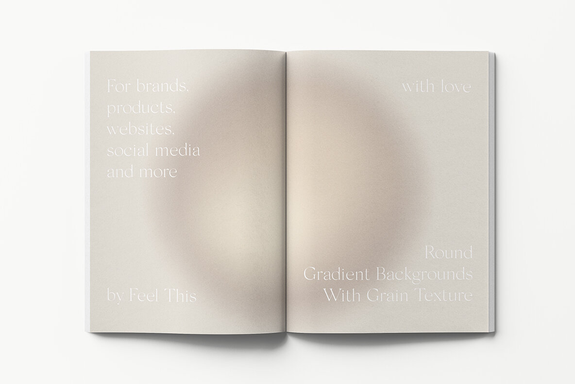 Round Circle Gradient Texture Backgrounds II 15