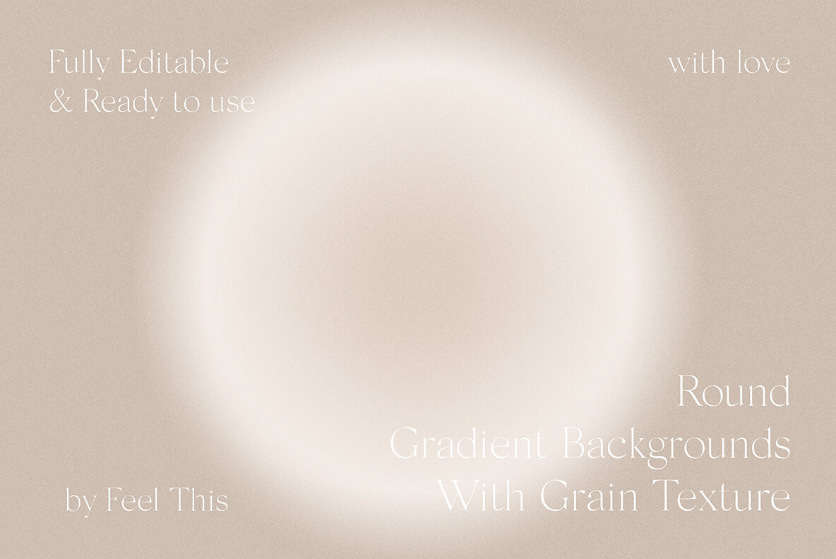 Round Circle Gradient Texture Backgrounds II 16