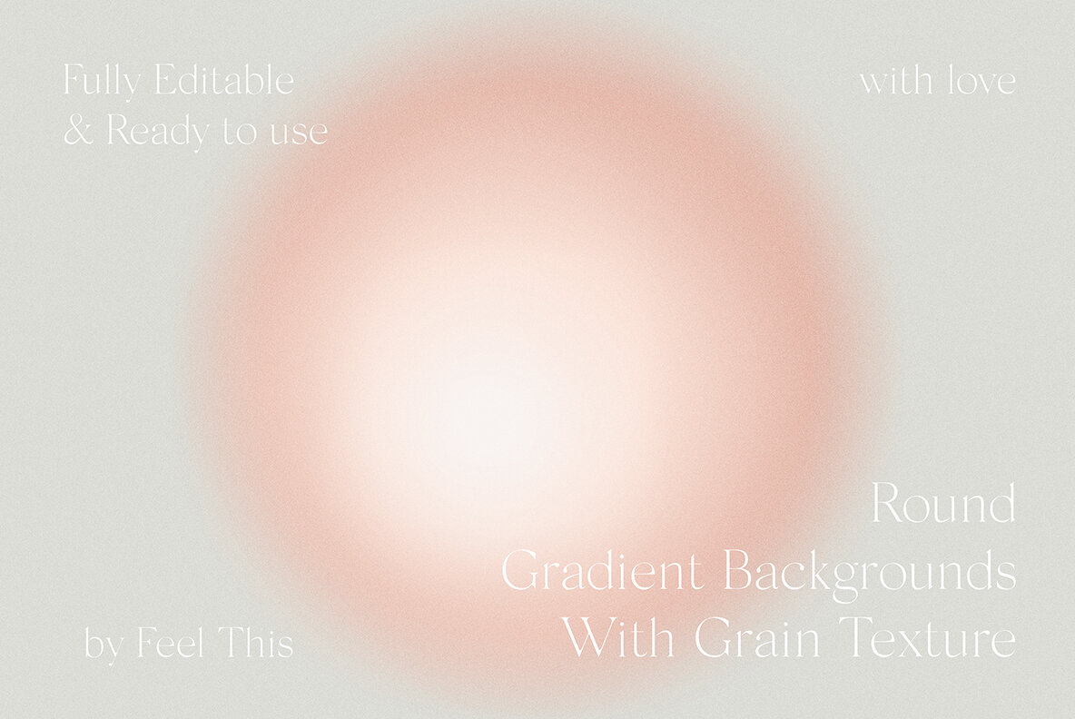 Round Circle Gradient Texture Backgrounds II 18