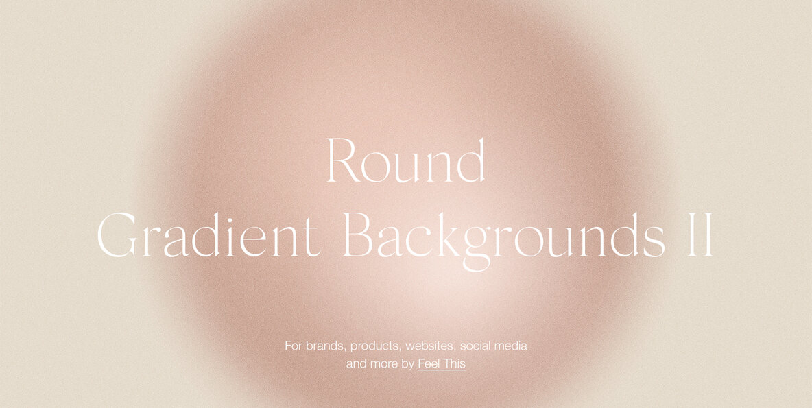 Round Circle Gradient Texture Backgrounds II 19