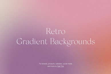 Retro Vintage Gradient Textures Backgrounds