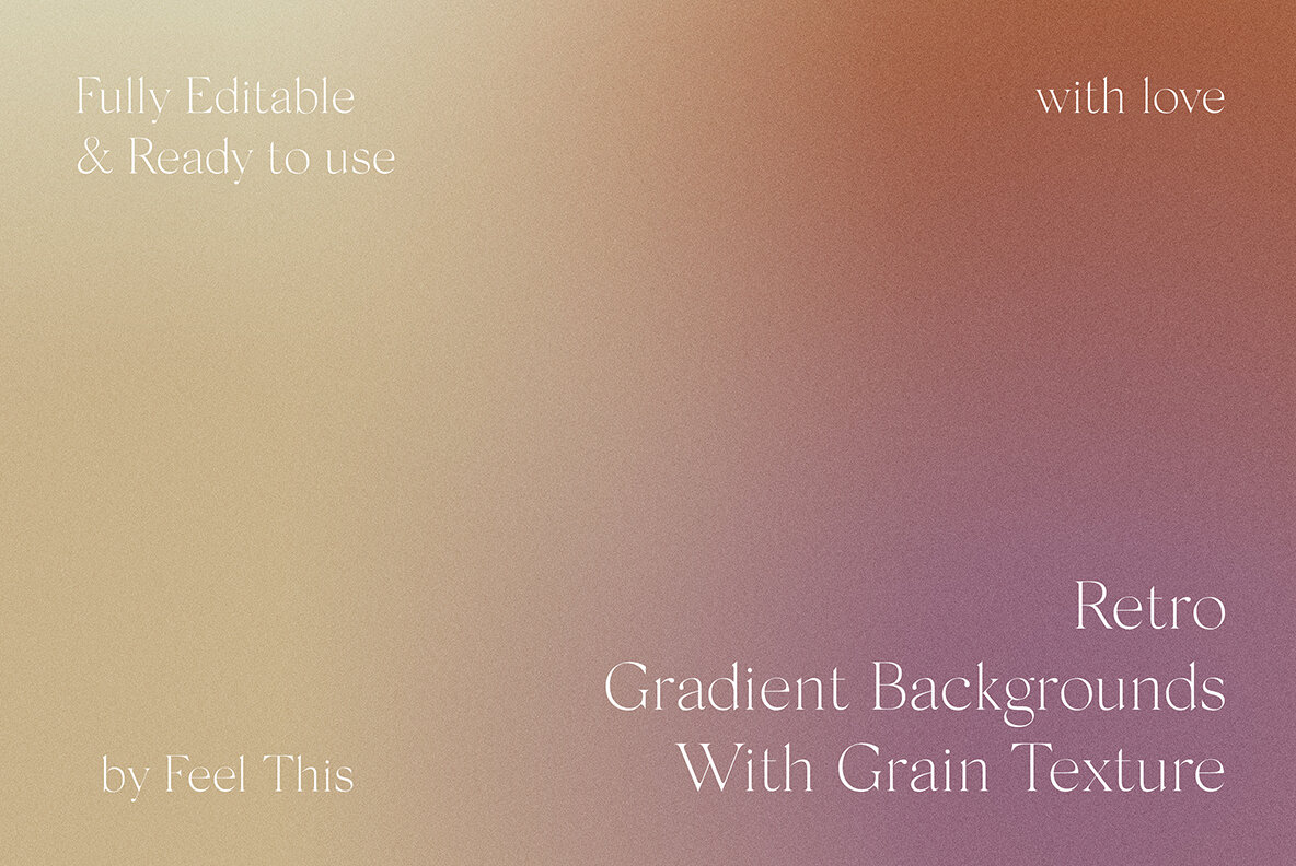 Retro Vintage Gradient Textures Backgrounds 6