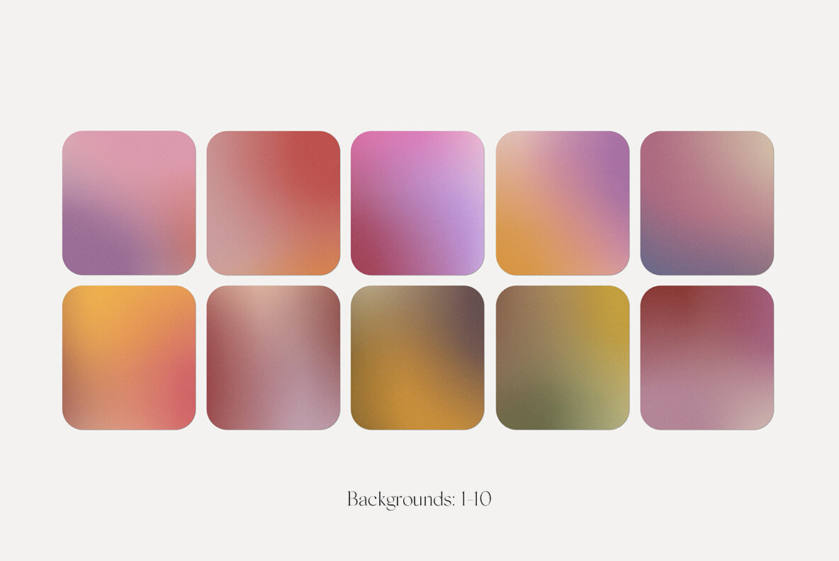 Retro Vintage Gradient Textures Backgrounds 7