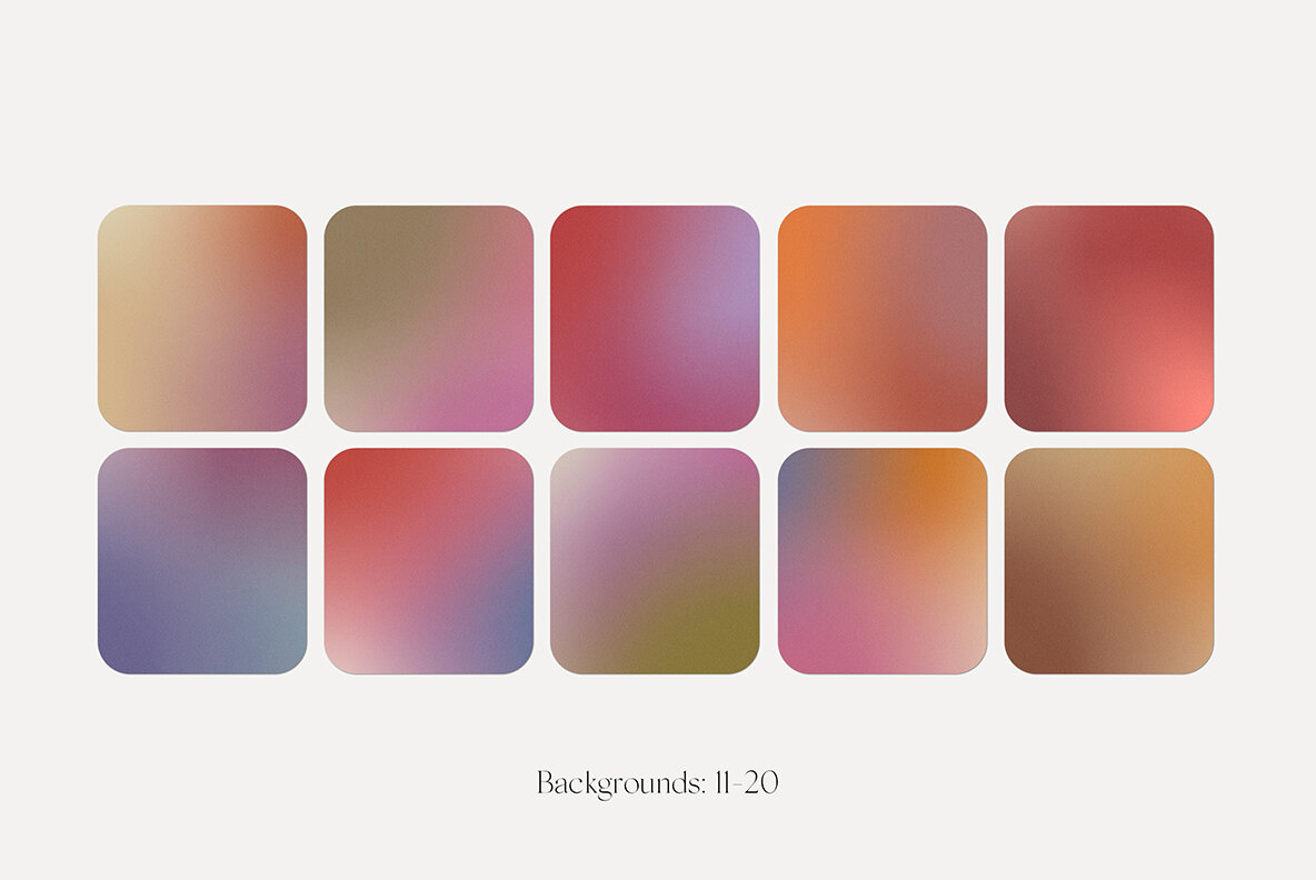 Retro Vintage Gradient Textures Backgrounds 8