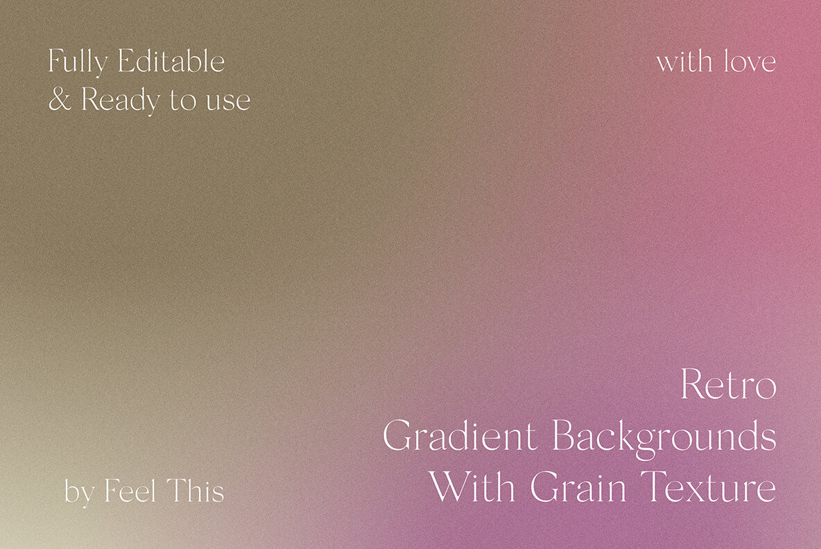 Retro Vintage Gradient Textures Backgrounds 9