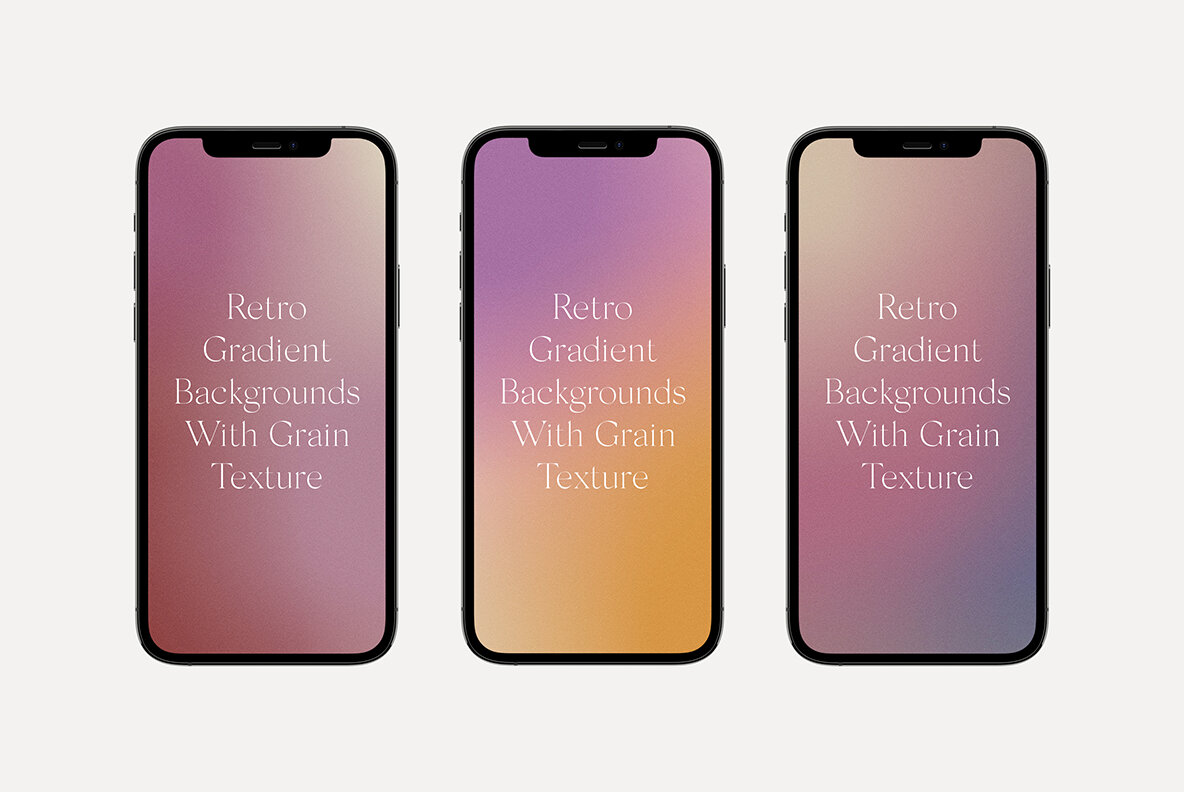 Retro Vintage Gradient Textures Backgrounds 11