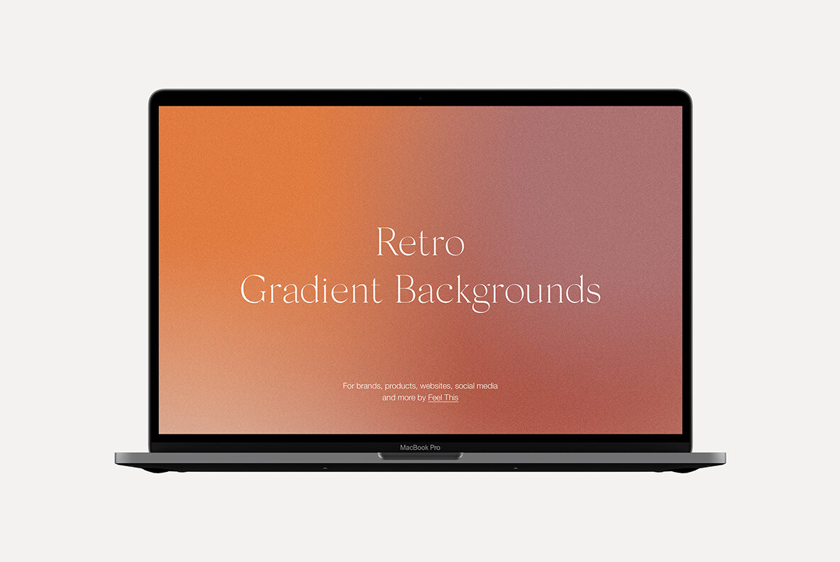 Retro Vintage Gradient Textures Backgrounds 13