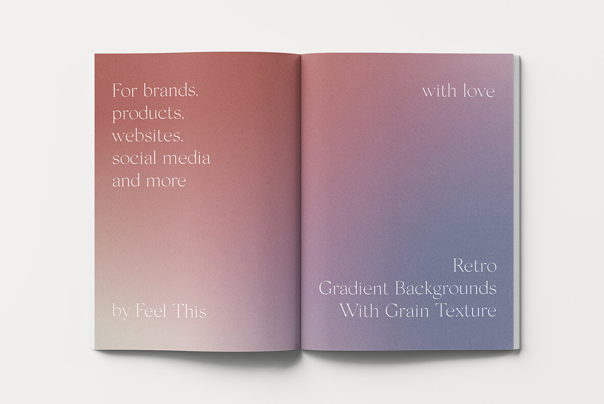 Retro Vintage Gradient Textures Backgrounds 15